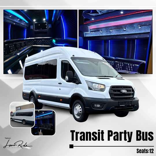 NJ Party Bus - 12 Passenger Party Bus